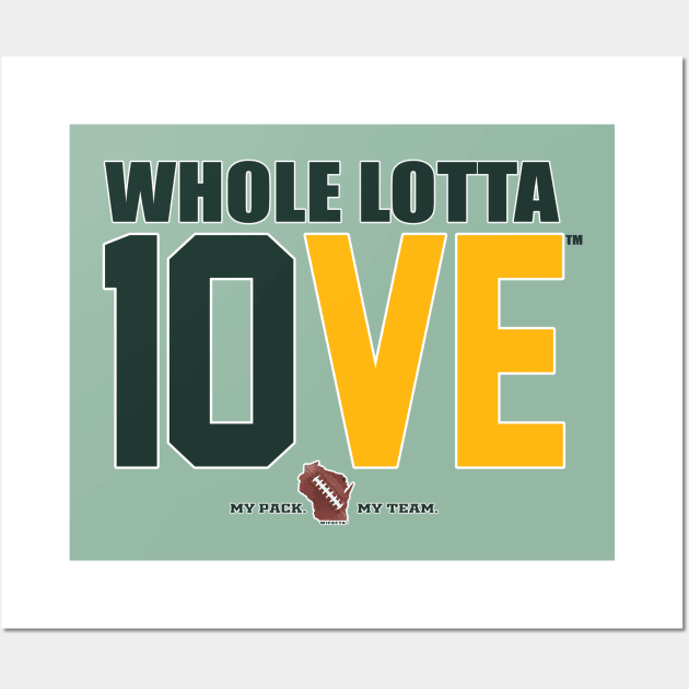 Whole Lotta 10VE™ Wall Art by wifecta